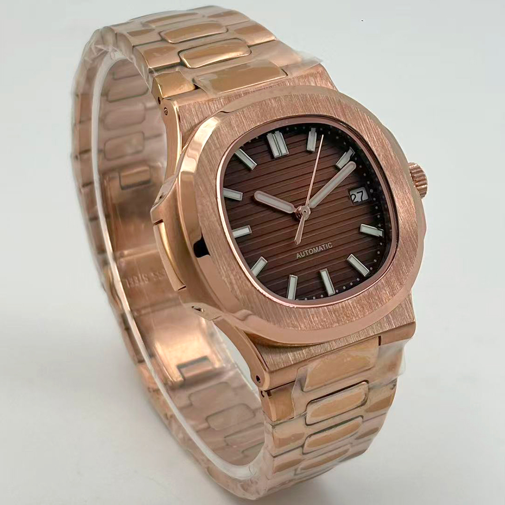 ساعة رجالية ميكانيكية جديدة مو - مراجعة Patek Philippe Watch Nautilus وسعره